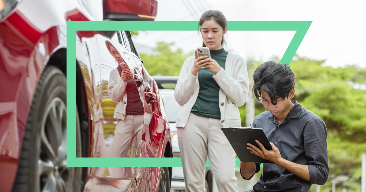 Man conducting manufacturing review