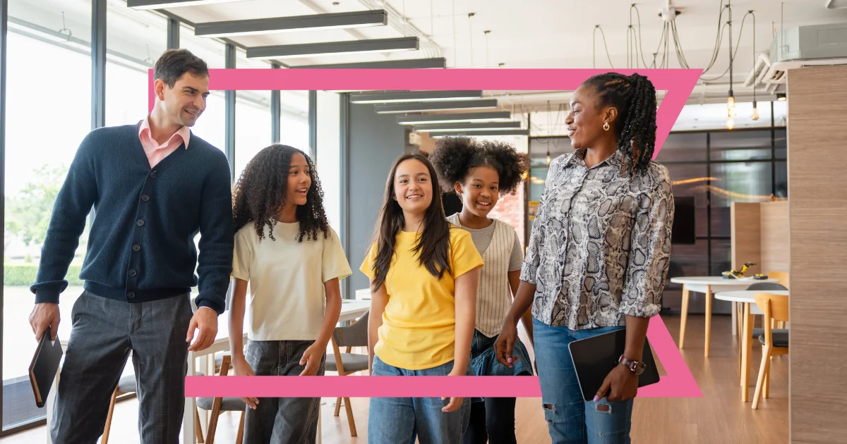 Bigs and littles meeting thanks to better mentor matching with Agentforce embedded AI