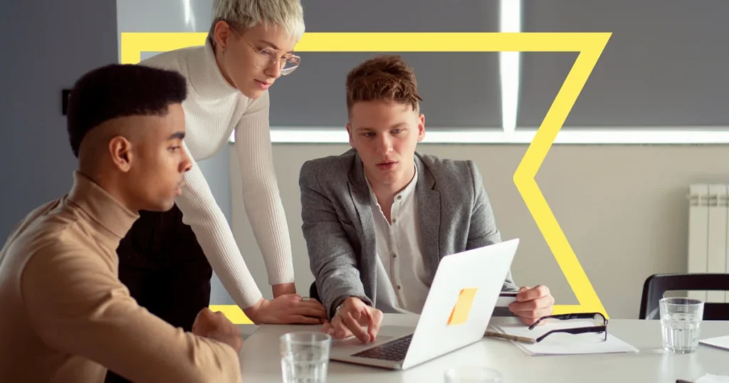 Private equity team meeting to find new limited partners