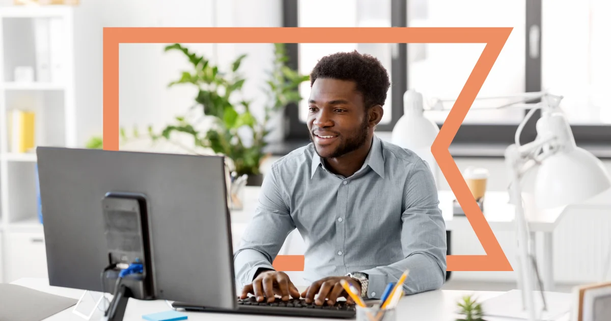 Employee adopting AI for daily work